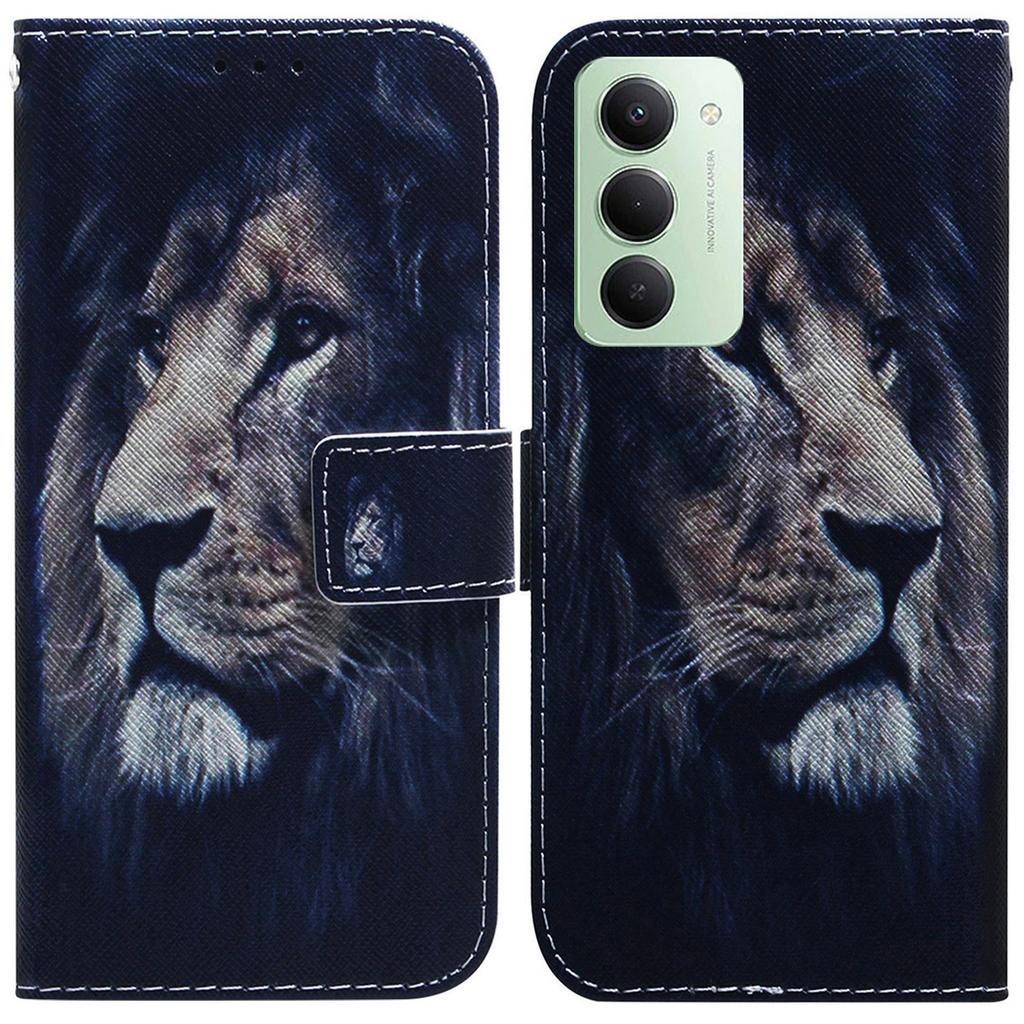 For Xiaomi Redmi 15 5G (Global) (169mm) Wallet Case Pattern Print Leather Phone Cover