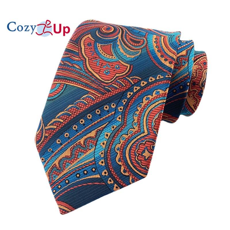 3.15"(8cm) Fashion Striped PaisleyTies Men Plaid Flower Necktie for Wedding