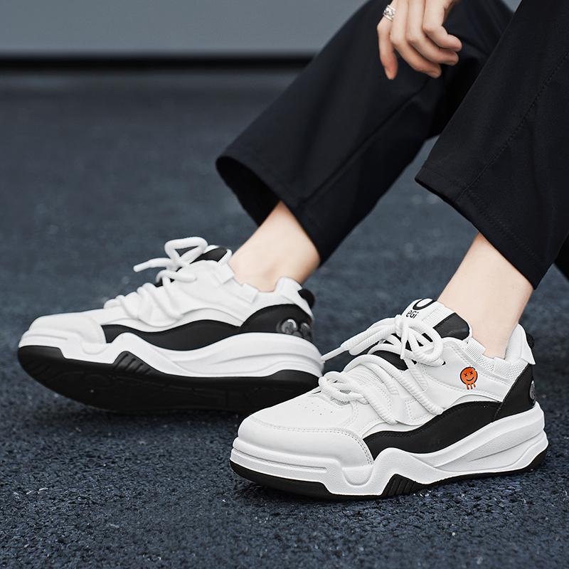 Мужская обувь весна молодежная толстая подошва спортивная обувь для скейтбординга — фото 6