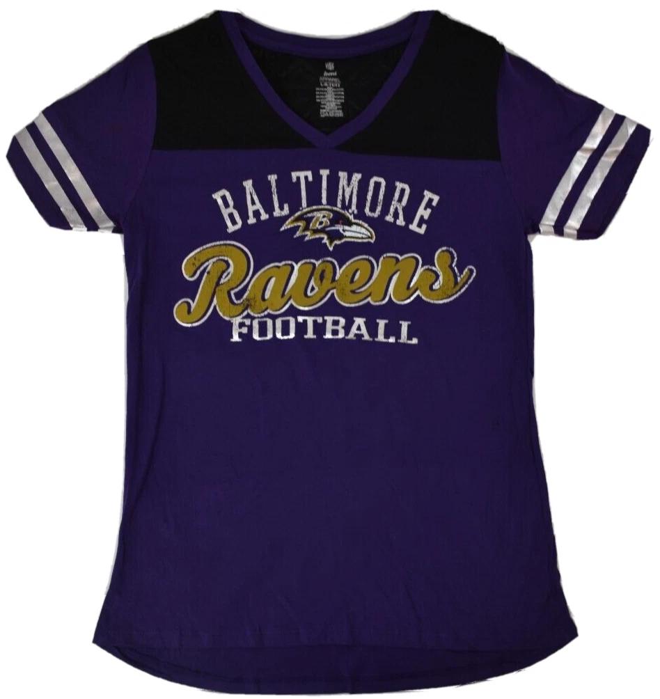 NFL Teens Apparel Juniors Baltimore Ravens Shirt New M, L M