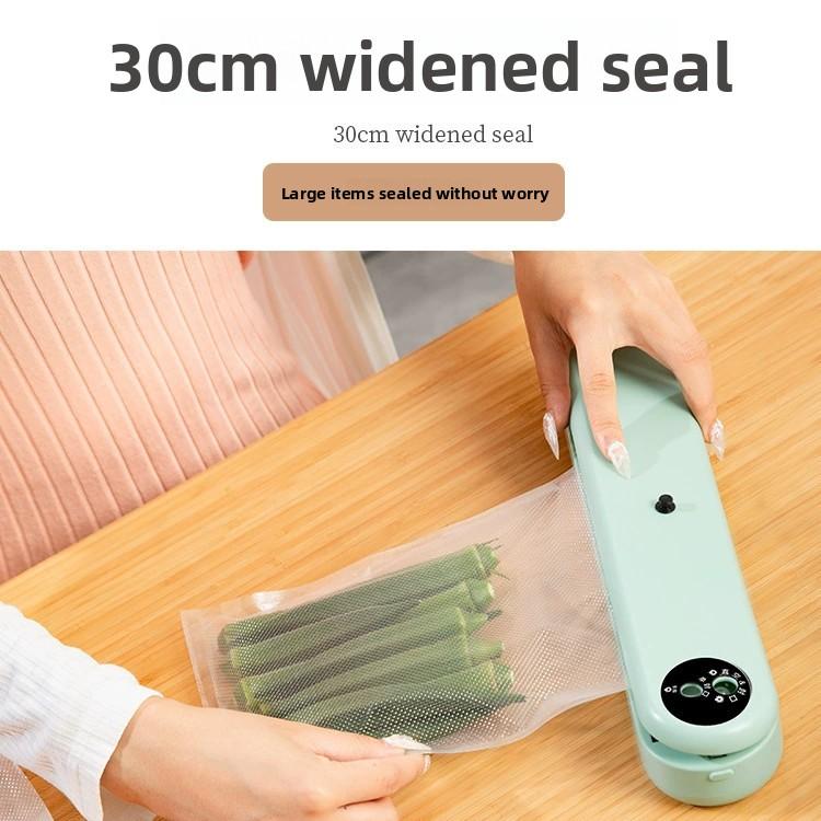 Selladora al vacío automática para alimentos máquina selladora de bolsas portátil para cocina