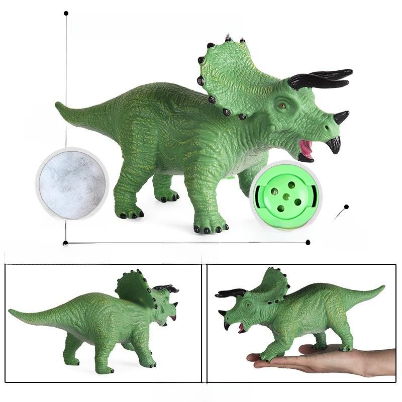 Jurassic Dinosaur Model Toy With Sound Effects For Kids Educational Playset