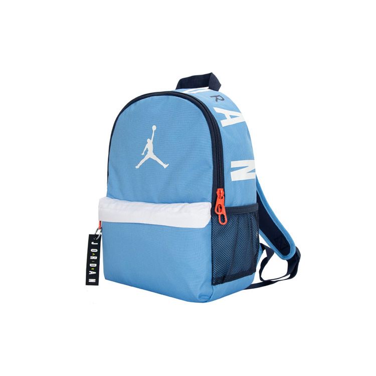 Jordan Student Casual Polyester Backpack Small Men Backpacks Blue JD2213008TD-006 MISC