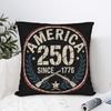 America 250 Year Anniversary  Pillow Covers Merch Soft Cushion Cover Decorations  Pillow Case Cover Home Multi Size