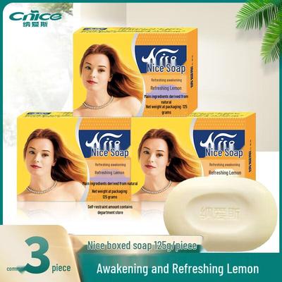 Nice Refreshing Lemon Bar Soap