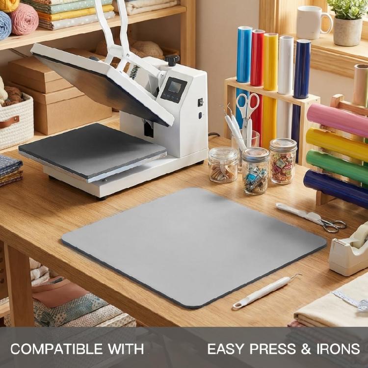 Rutschfeste Silikonmatte für Heißpressmaschine Für Sublimationsdruck Und Projekte