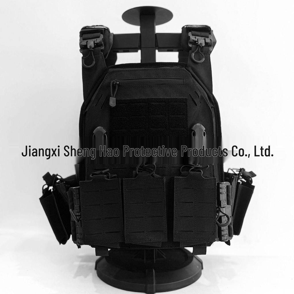 Tactical Quick-Release Vest with Inserts: Outdoor Training Essential
