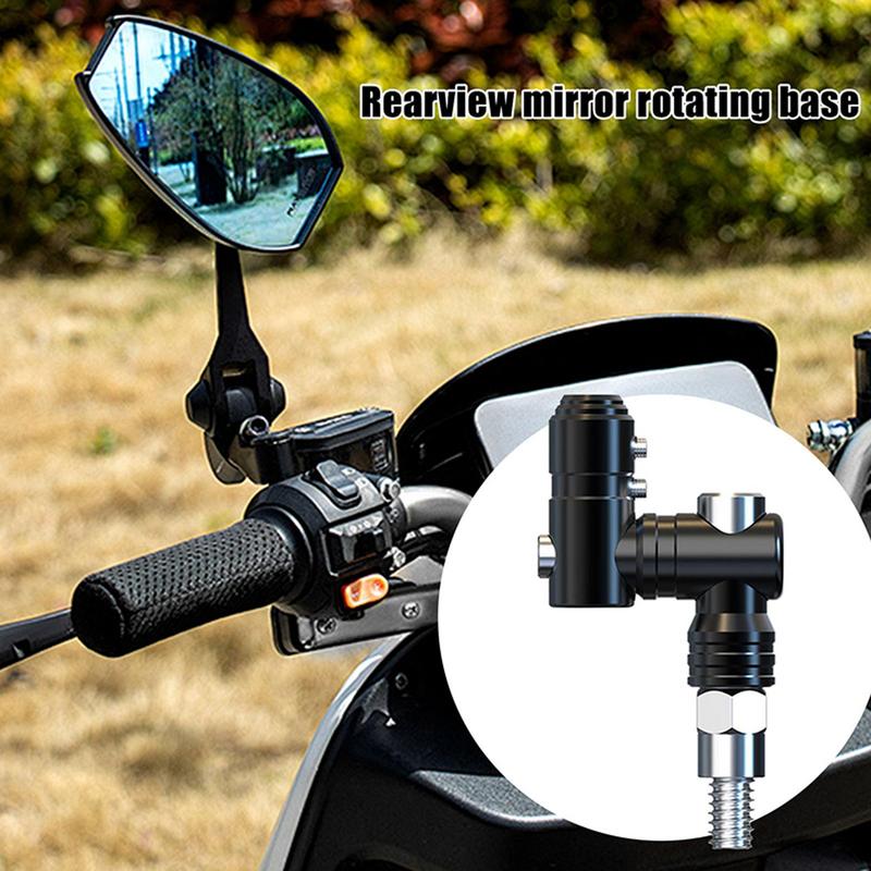 Motorcycle Mirror Mounts Motorcycle Rearview Bracket Extender Powersports Parts For Camping Cycling Men Outdoor Fitness Women