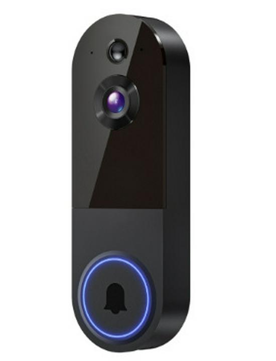 Smart Wireless Video Doorbell with Remote Intercom for Home Security