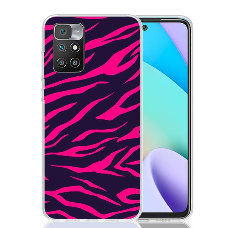 Zebra Stripe Print For Xiaomi Redmi 13C 13 12C 12 14C Phone Case 10 10A 10C 9 9A 9C 9T 8A 8 7A 7 6A 6 Pro K70 K60 K40 K20 S2 10