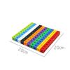 Linking Math Cubes Set Counting Blocks Toys-Snap Early Construction Educational Toy Preschool of 100 for and 3 Entertaining Play Safe Kid Friendly Fun