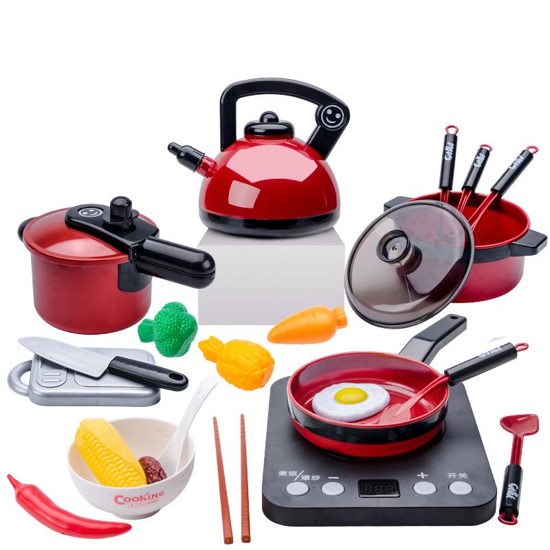 Children's Kitchen Playset: Fun Cooking & Fruit Cutting Toy for Kids
