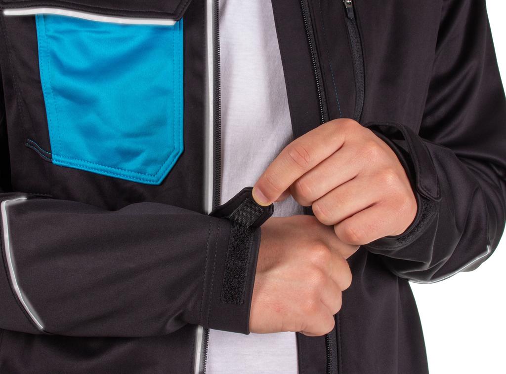 Bluza Męska Softshell Czarna M