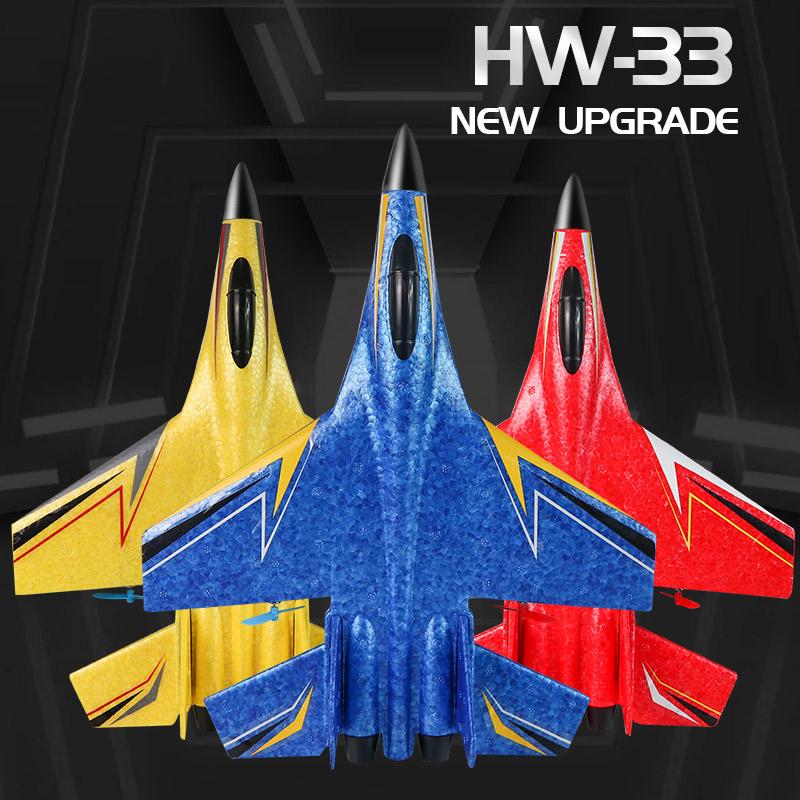 

RC Plane Remote Control Glider Airplanes 2.4 GHZ 2 Channels, Easy to Fly RC Fighter, Remote Control Aircraft with Automatic Balance Gyro for Adult