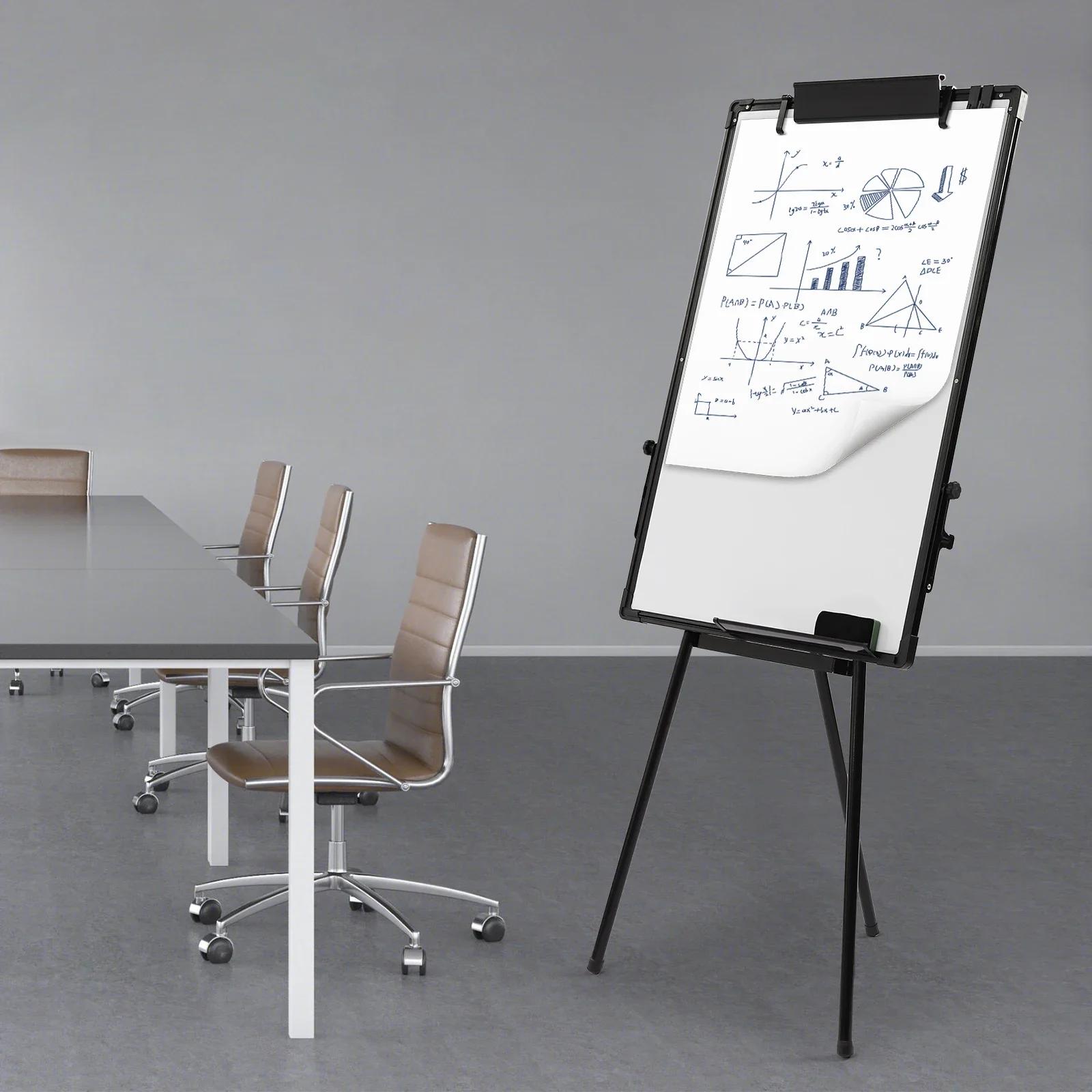 36 x 24 inch Easel Whiteboard, Magnetic Portable Dry-Erase, Height Adjustable 38.2-62.2 inches, Tripod Whiteboard for Teaching
