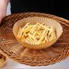 Hârtie Absorbentă Friteuză cu Aer Formă de Tort Hârtie de Barbeque de Unică Folosință Hârtie de Copt