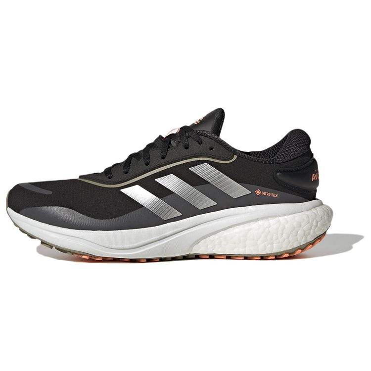 

Adidas Supernova GORE-TEX Black Silver Metallic Men Sneakers Core-Black Beam-Orange GW9109 EU 43