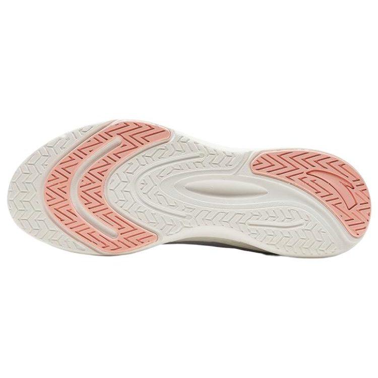 Anta Comfortable Slip Resistant Abrasion Resistant Low Top Running Shoes Women's Gray 122335576-2