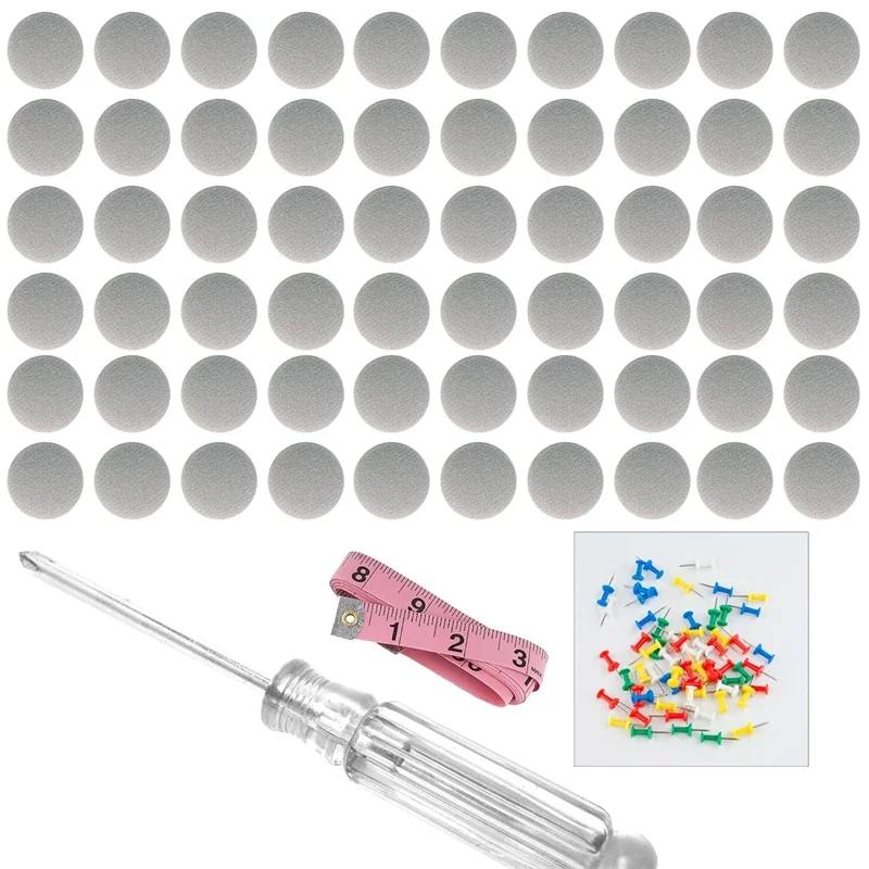 60PCS Headliner Repair Kit Roof Repair Snap Rivets Installation Tool Fixing For Car Interior Accessories Ceiling Sagging