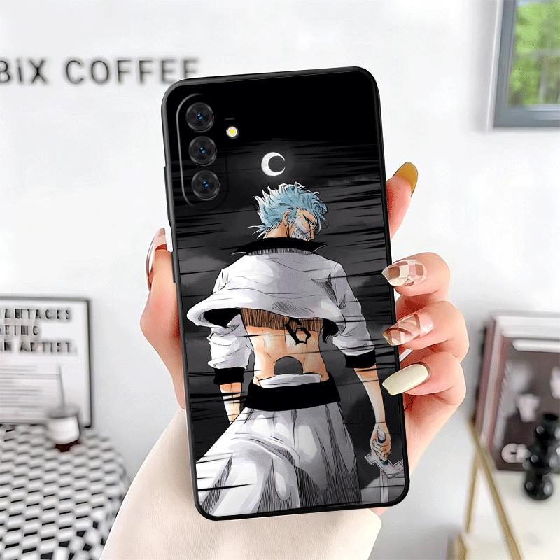 Bleach Grimmjow 6 Soft Phone Case for Samsung A17 A37 A57 A16 A26 A36 A56 A15 A25 A35 A55 A14 A24 A34 A54 A13 A23 A33 A53 A52 A1