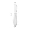 New Stainless Steel Cheese Knife Wipe Cream Ceramic Handle Butter Knife Bread Jam Kitchen Tools Canteen