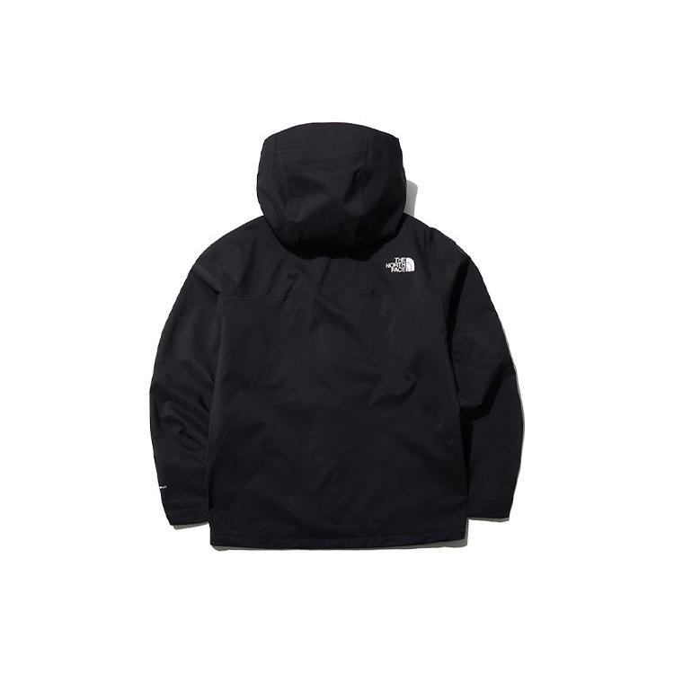 The North Face Jackets Men's Black Hooded Moderate Straight Fit NJ2HL08A