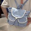 Adidas Originals Recycled Polyamide Small Backpack Regular Women's Pink Blue JL7654