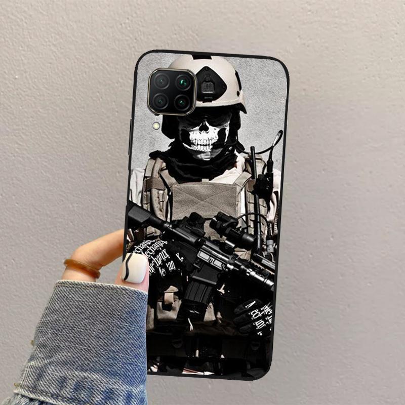 Military Army Special Forces For Huawei Nova Y70 Y90 Y60 Y73 Y72 Y61 Y91 12s 12i 11i 8i 9 10 SE P40 Lite P60 P30 Pro Case