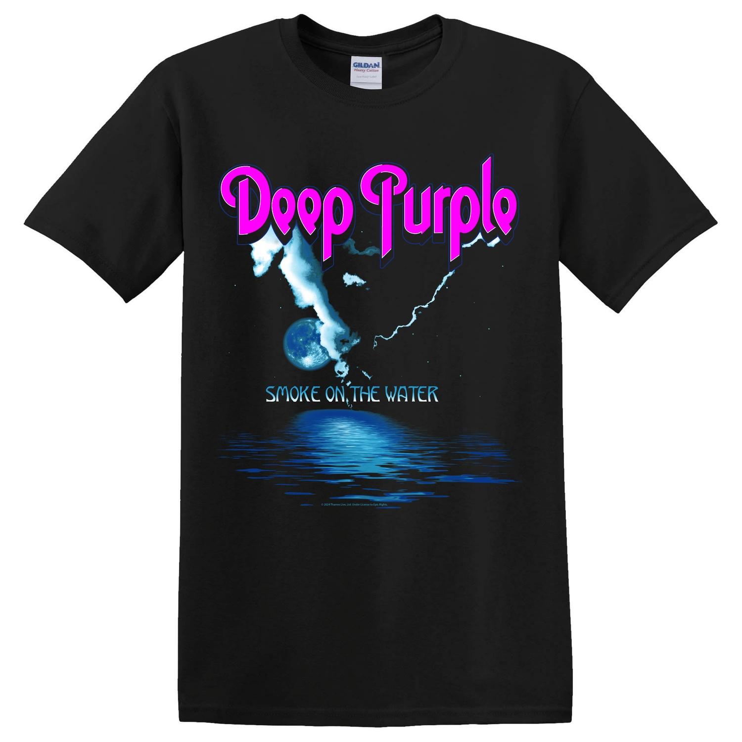 Deep Purple - Smoke On The Water T-Shirt S noir