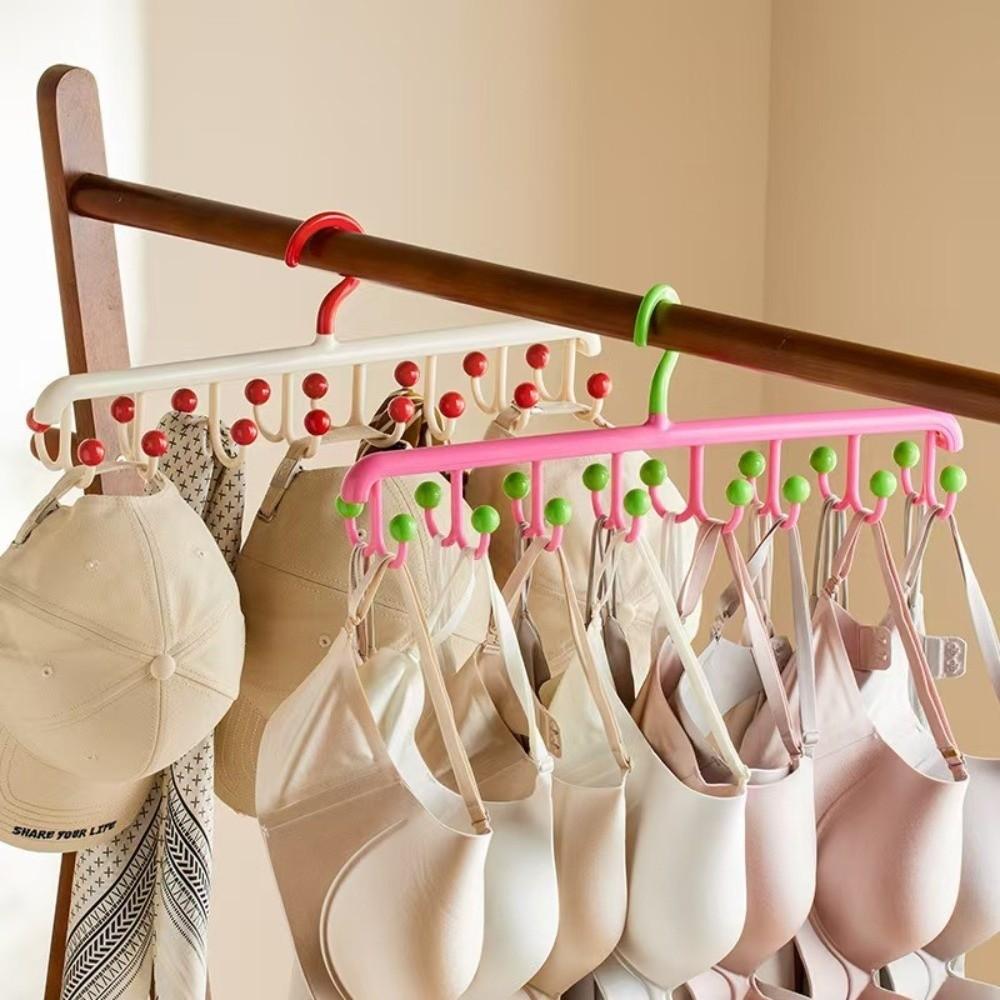 Dopamine Clothes Hanger Multifunctional Laundry Organizer Rack Rotating Hanger Home Balcony