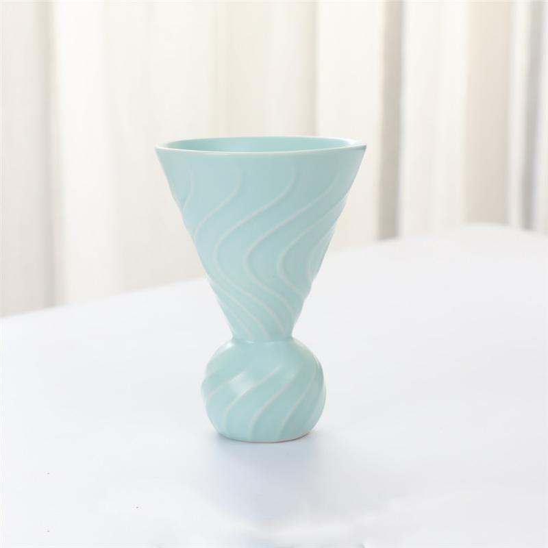 Xiaoqing Fresh Air Ceramic Cup Coffee Cup Afternoon Tea Cup Creative Girls High Value Cup