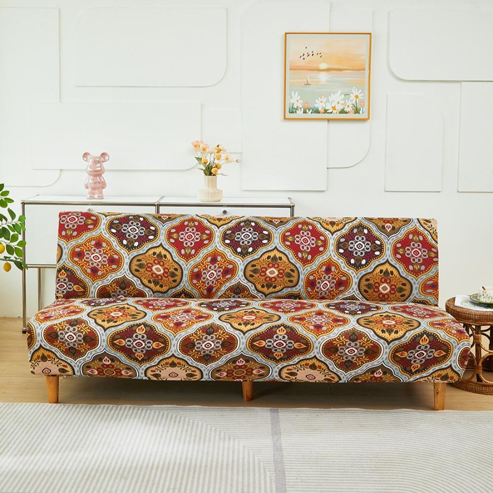 Universal Printed Sofa Cover Slipproof Anti Cat Scratch Multifunctional Living Room Couch Protector