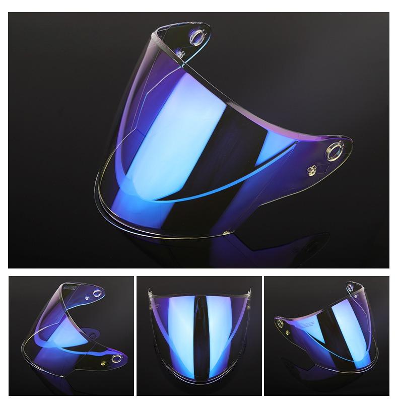 For SM523 Casque Moto Motorcycle Helmet Visor Anti-UV PC Visor Lens Model Clear Smoke Dark Replacement Visor Visera Casco Moto