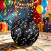 1pc Black Heart Romance Size 5 Soccer Ball Professional Match Training Football Indoor &Outdoor Sports Ball Training Ball Lightweight Durable y47
