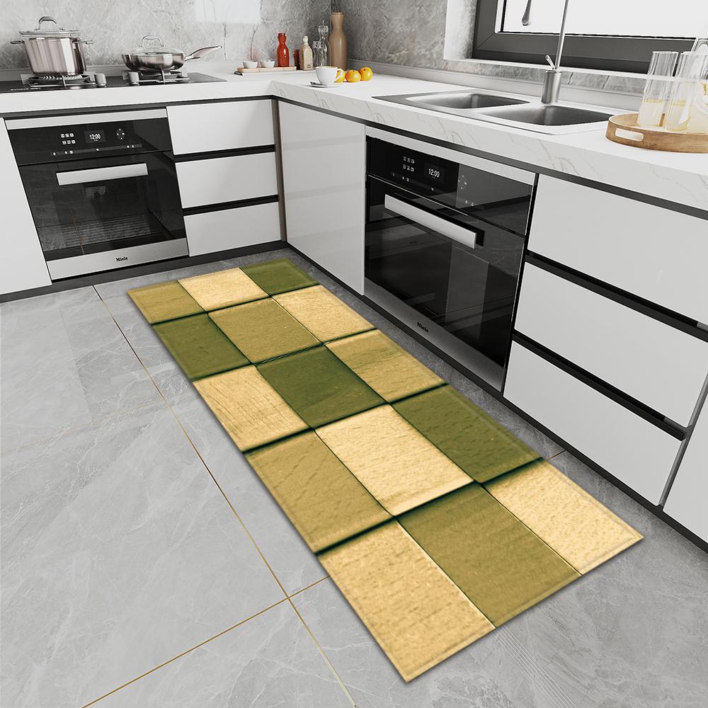 Home corridor porch door mat bedroom bedside living room carpet bathroom door absorbent non-slip mat