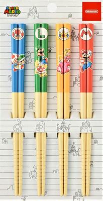 Nintendo Sales Super Mario Family Life Chopsticks Set of 4 Nintendo Tokyo Limited Goods