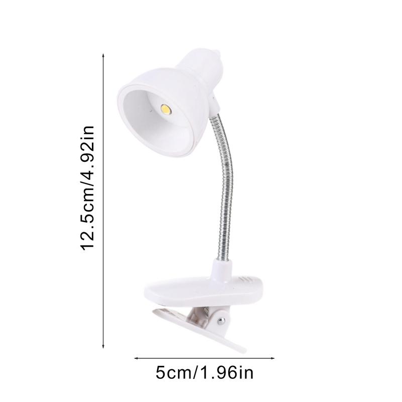 Clip On Lamp Creative Table Lantern With Clamp Rechargeable Night Light Clip On Eye Care Study Lamp For Desk Nightstand