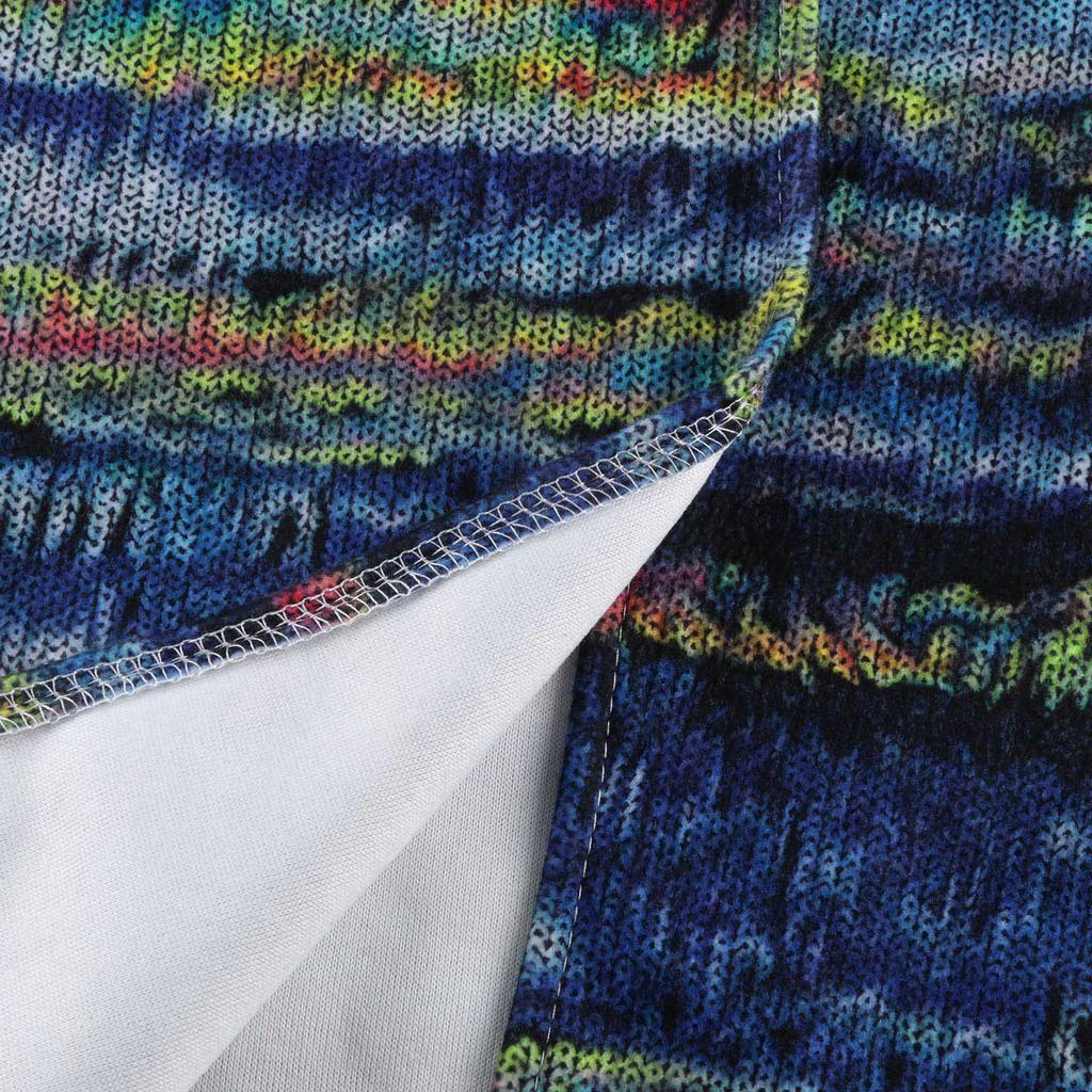 Camisas de mujer de otoño/invierno, cárdigan de manga larga, chaqueta con estampado de color para mujer, chaqueta pequeña informal