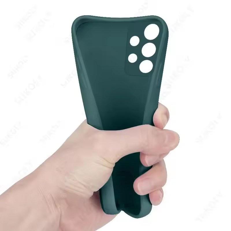 Liquid Silicone Case For Samsung Galaxy S25 Edge S25 S24 S23 S22 Ultra Plus S24 FE A56 A54 A53 A55 Camera Protect Soft Cover