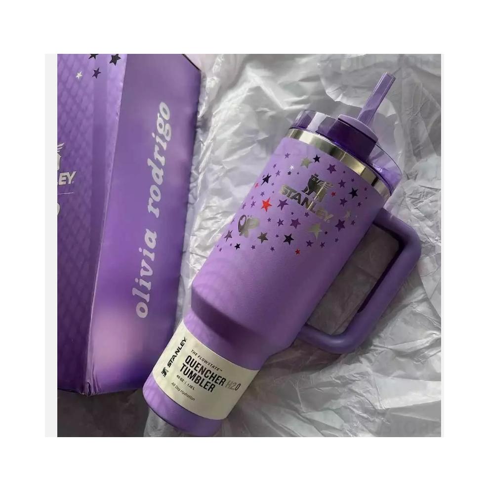 Purple H2.0 Flowstate Tumbler 40oz Xmas Gift