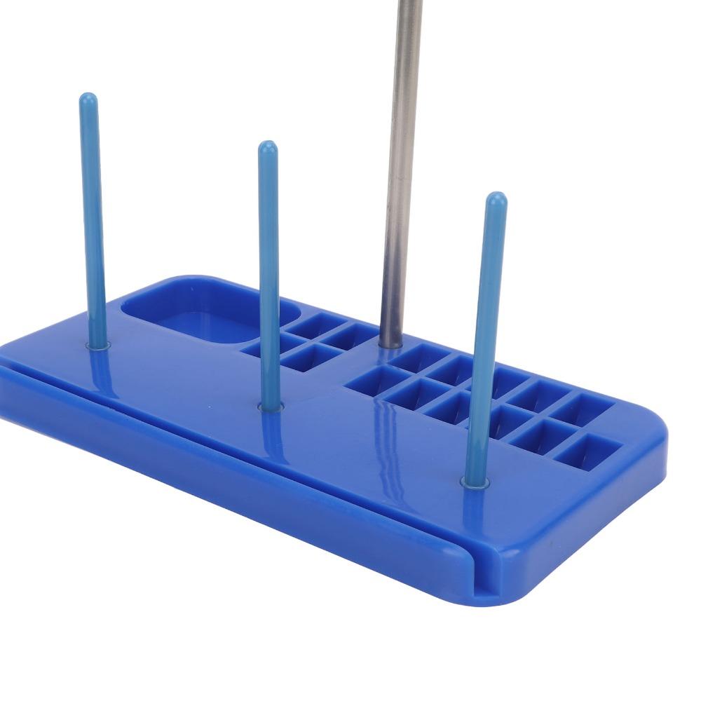 Plastic Sewing Machine Spool Stand Blue Thread Holder Stand Beginners Sewing