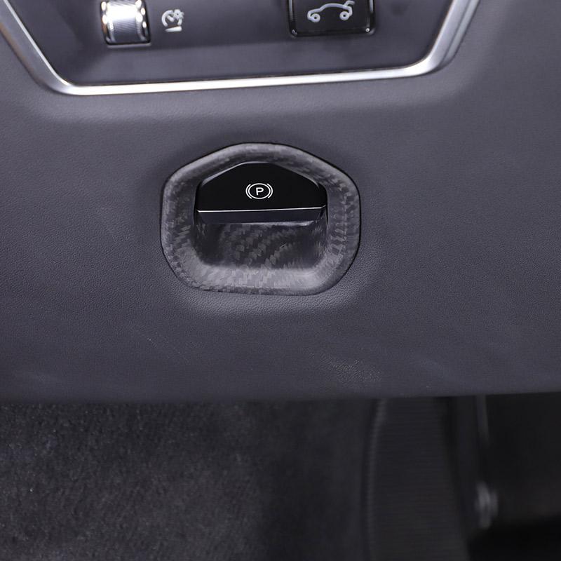 Real Carbon Fiber For Lotus EMIRA 2026-2026 Car P Gear Handbrake Switch Decorative Frame Sticker Car Interior Accessories