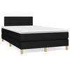 VidaXL Slat Bed Base with Mattress, Upholstered Bed, Double Bed, Adult Bedroom Interior Bed, Modern, 3269781