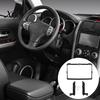 Car Stereo Mounting Panel 9 Inch Radio Dash Kit for Toyota 2009 Prado 120, Installation Double Din Trim Fascia with Brackets Screws, Center