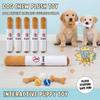 Squeaky Dog Chew Toys for Puppies Simulated Cigarette Shape Plush Toy Interactiveg Chew Cleaning Tooth Pet Supplies