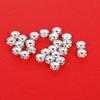 Golden Rhinestone Spacer Beads for DIY Jewelry & Necklace Accessories - Silver Crystal Ring Spacers