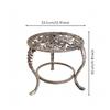 Iron Plant Stand Openwork Design Ornamental Potted Floor-Standing
