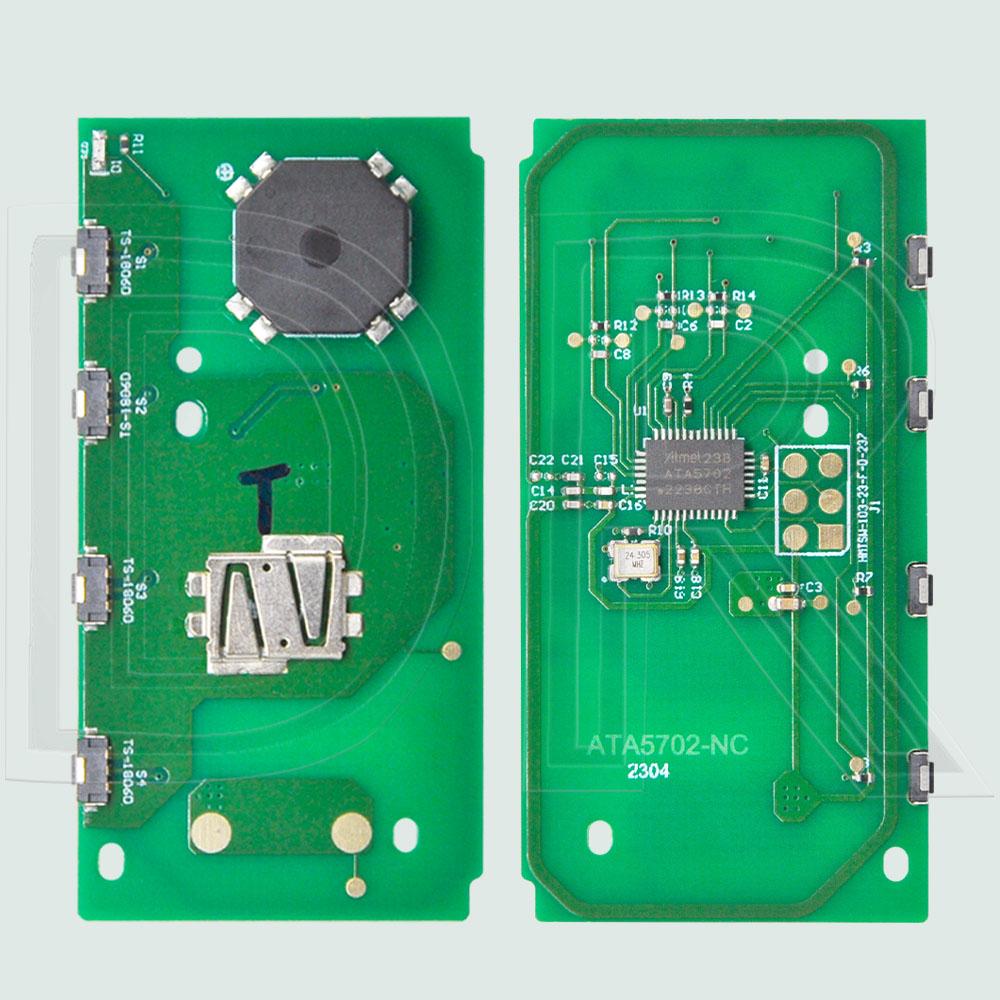 DR 6A/ID49 Chip 433MHz Proximity Car Remote Key WAZSKE11E01 WAZSKE13E03 For Mazda Axela CX30 CX-30 CX-5 CX-8 CX-9 2016-2021