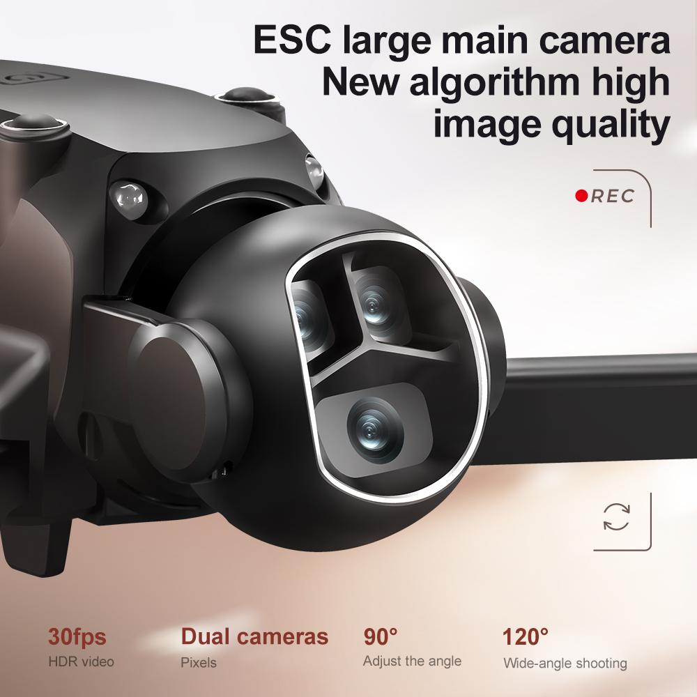2026 M7 Pro Drone 8K Profeissional Aerial 360° HD Dual Camera Intelligent Opstacle Avoidance Brushless Power Foldable Optical Flow Hovering Toy UAV