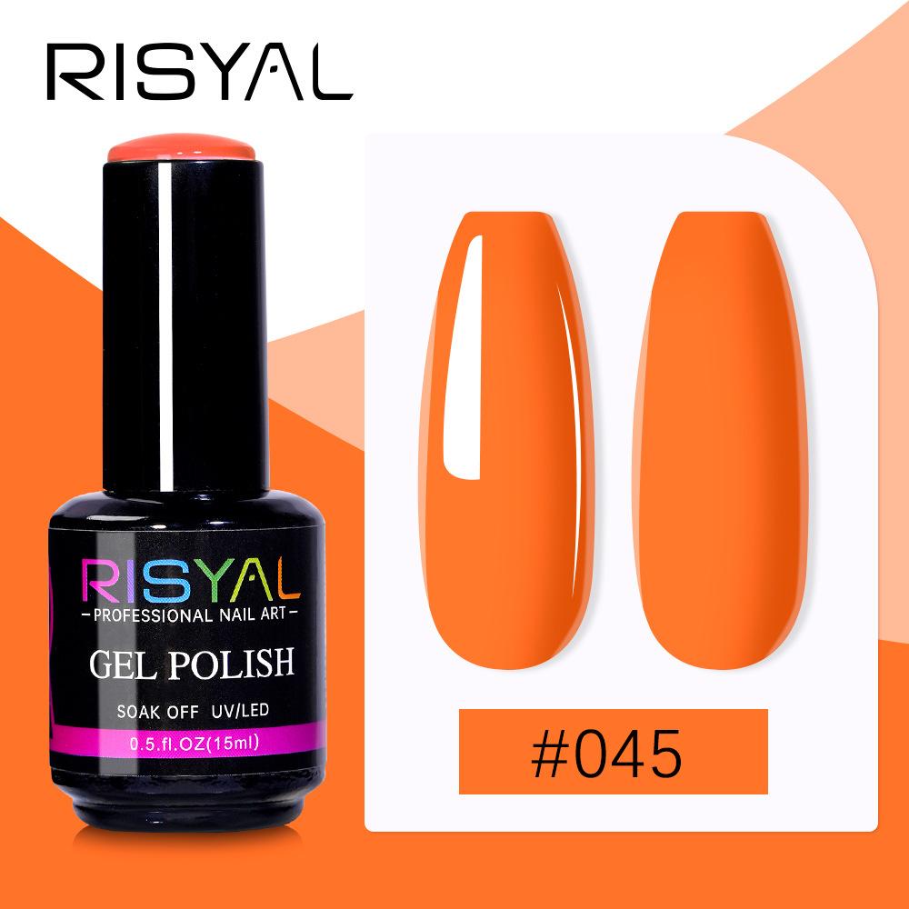 Gel galben de lac de unghii